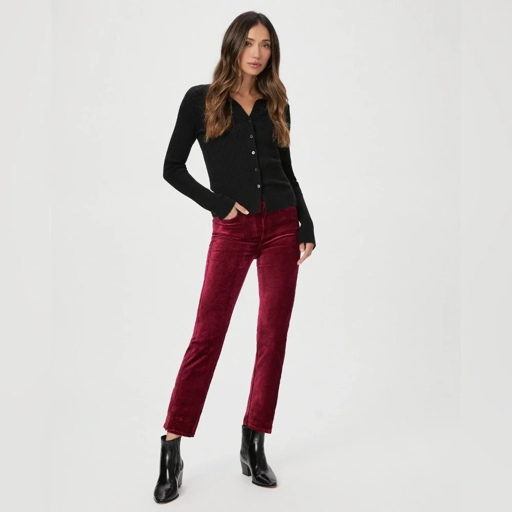 Paige Hoxton  Ultra Skinny Velvet Jeans